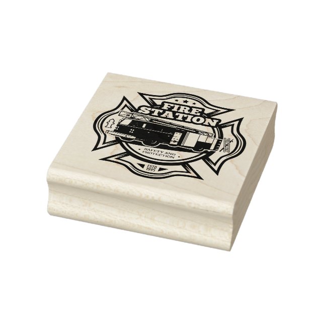 Carimbo De Borracha Caminhão de Fogo (Carimbo)