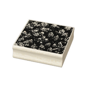 Carimbo De Borracha Campo de Bonnet Azul