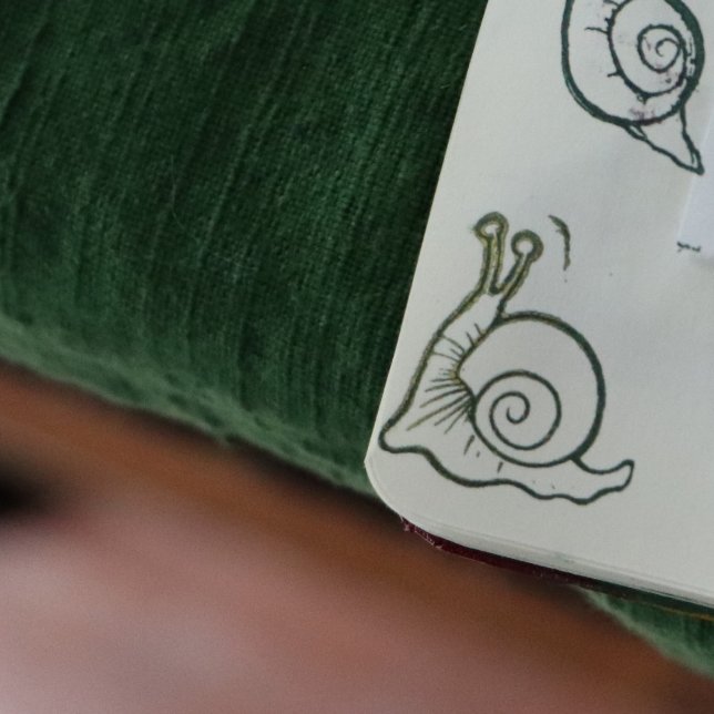 Carimbo De Borracha Caracol (Criador carregado)