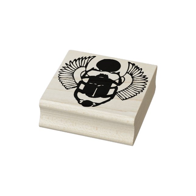 Carimbo De Borracha Caranguejo-escaravelho egípcio (Carimbo)