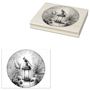 Carimbo De Borracha Cardeal de Natal