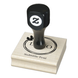 Carimbo De Borracha Carimbo da borracha do logotipo