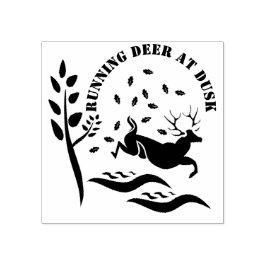 Carimbo De Borracha Caro Em Dusk