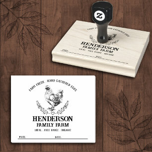 Carimbo De Borracha Cartonagem de ovo de galinha russa