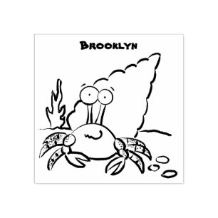 Carimbo De Borracha Cartum roxo engraçado e engraçado