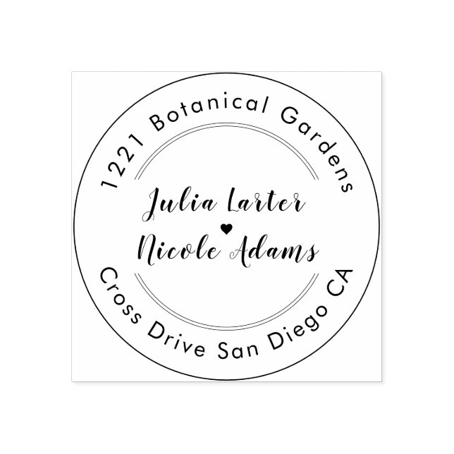 Carimbo De Borracha Casamento Clássico Geométrico de Mandala (Impressão)