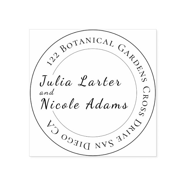 Carimbo De Borracha Casamento de Jardim de Pétalas Florais de Rosa Sel (Impressão)