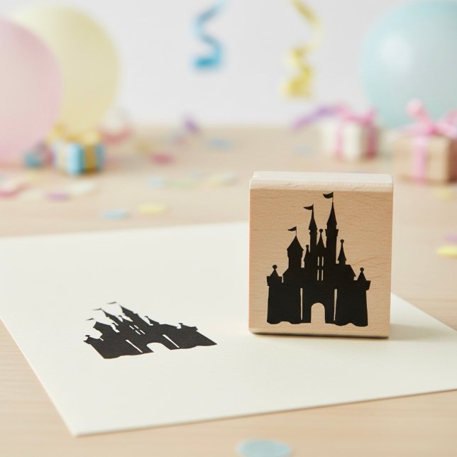 Carimbo De Borracha Castle Rubber Stamp (Criador carregado)