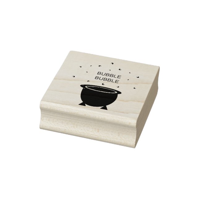 Carimbo De Borracha Cauldron e Bubbling Green Brew Halloween (Carimbo)