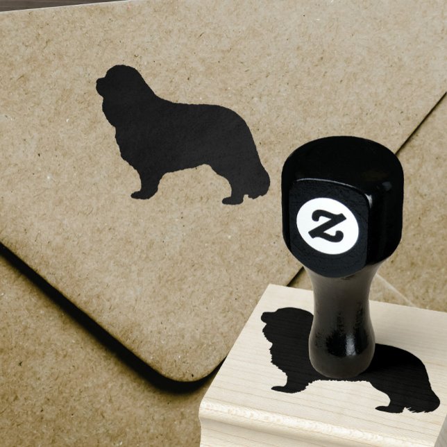 Carimbo De Borracha Cavalier King Charles Spaniel Silhouette (Criador carregado)