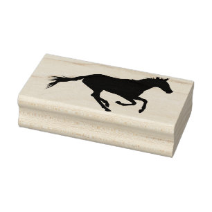 Carimbo De Borracha Cavalo
