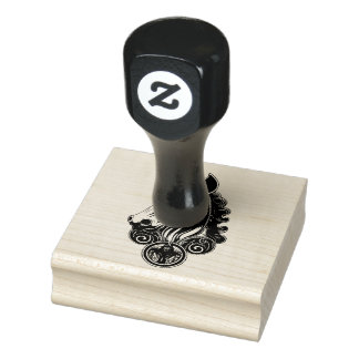 Carimbo De Borracha cavalo ornamental abstarct