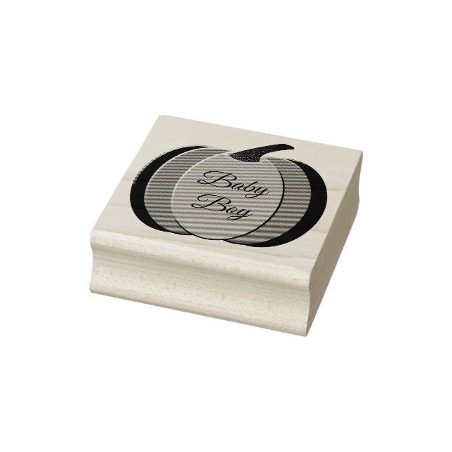 Carimbo De Borracha Chá de fraldas Personalizado de Bombeiros Azuis-Co (Carimbo)