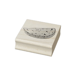 Carimbo De Borracha Chapati Roti Comida indiana Pão Pão Pão Pão Pão