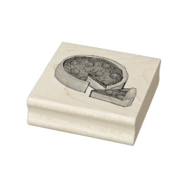 Carimbo De Borracha Chicago Illinois Deep Dish Pepperoni Pizza Pie