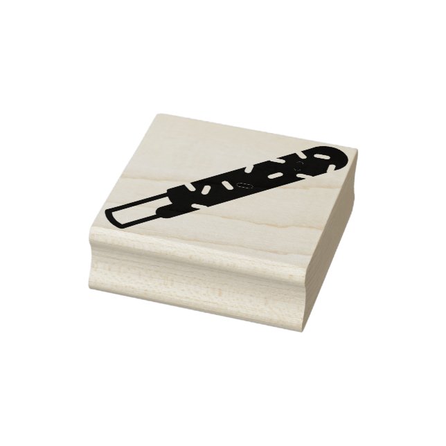 Carimbo De Borracha chocolate (Carimbo)