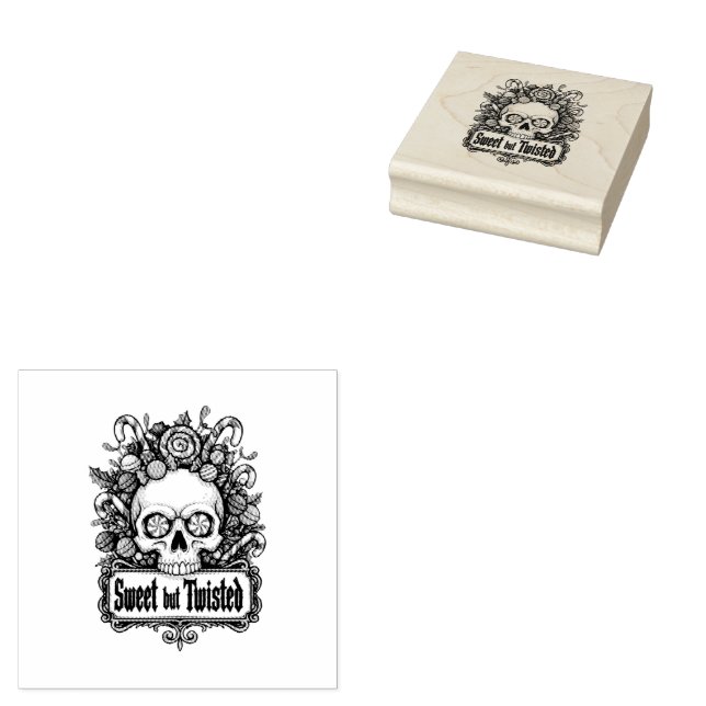 Carimbo De Borracha Christmas Wood Art Stamp (Carimbado)