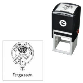 Carimbo de borracha Clan Fergusson Crest