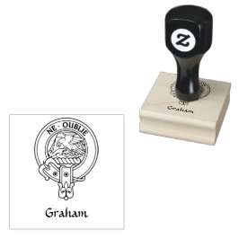 Carimbo de borracha Clan Graham Crest