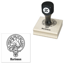 Carimbo de borracha Clan MacGowan Crest