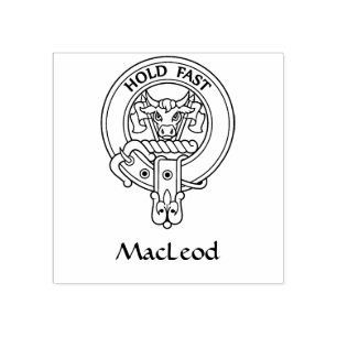 Carimbo De Borracha Clan MacLeod [Editar] Crest