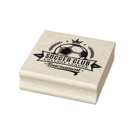 Carimbo De Borracha Clube de Futebol da Liga Universitária