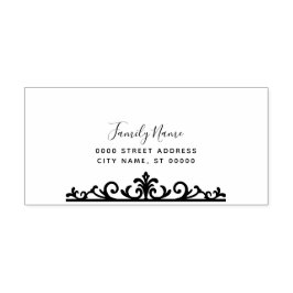 Carimbo de Borracha com Autotoque Simples