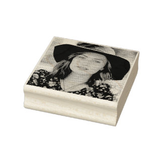 CARIMBO DE BORRACHA COM FOTO PERSONALIZADA