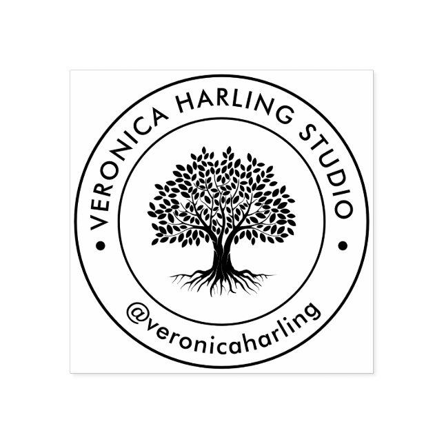 Carimbo de Borracha com Logotipo Personalizado da  (Impressão)