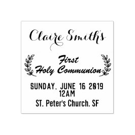 Carimbo De Borracha communion stamp