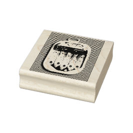 Carimbo De Borracha Como Sardinhas em lata