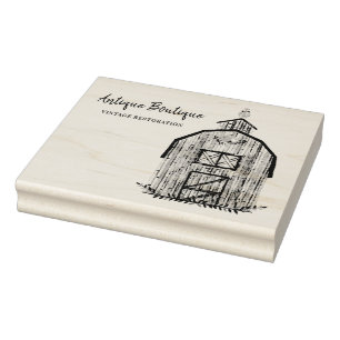 Carimbo De Borracha Compro Antiquado Floral Barn