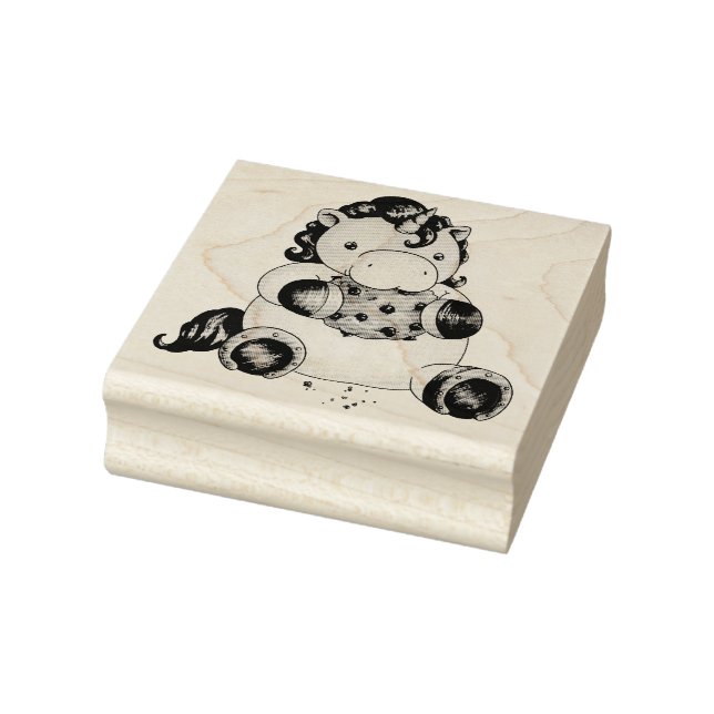 Carimbo De Borracha Cookie Unicorn (Carimbo)