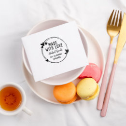 Carimbo De Borracha Corações Bonitos Feitos Traçaram Fúria Feita Com A