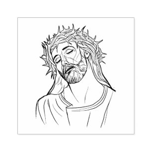 Carimbo De Borracha Coroa de Jesus de espinhos dolorosa