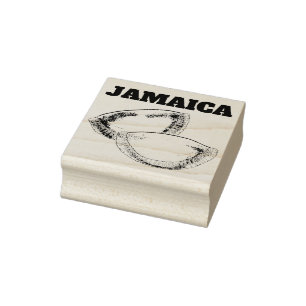 Carimbo De Borracha Cozinhar JAMAICA Comida de patentes de carne de bo