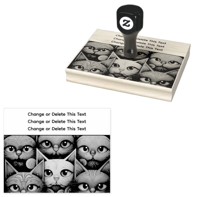 Carimbo De Borracha Crânio (Carimbado)