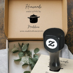 Carimbo De Borracha Criador de Artesã Homemade Jam Preserve Baker