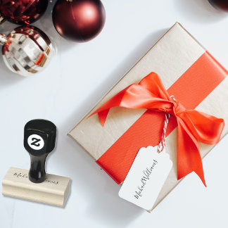 Carimbo De Borracha Criar Nome de Assinatura Simples Personalizado Per