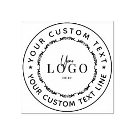 Carimbo De Borracha Crie a sua própria borracha de endereço de retorno