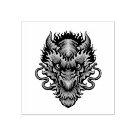 Carimbo De Borracha Crie a sua própria cabeça de dragão