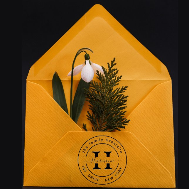 Carimbo De Borracha Crie a sua própria ronda moderna (Criador carregado)