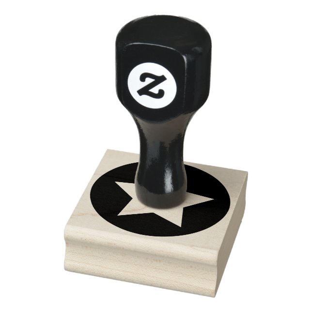 Carimbo De Borracha Crie o seu próprio Design Star (Carimbo)