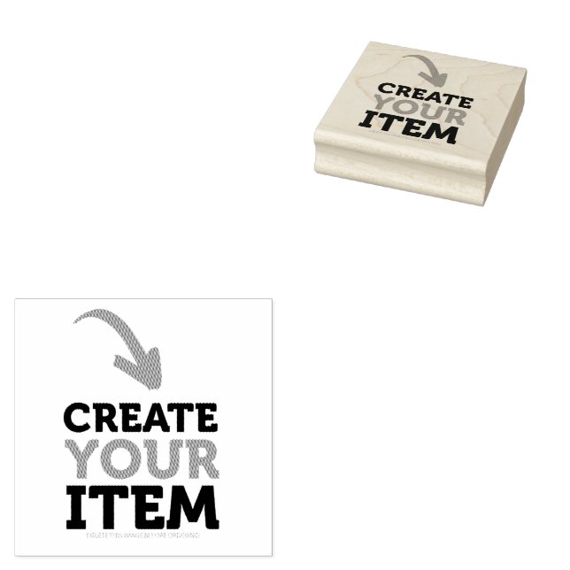 Carimbo De Borracha CRIE-O-VOCÊ-MESMO DIY Personalizado envie seu desi (Carimbado)