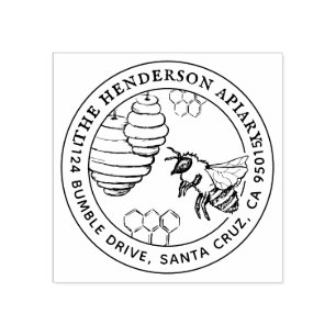 Carimbo De Borracha Crie Seu Próprio Endereço De Devolução Do Sketch D