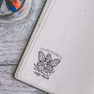 Carimbo De Borracha Crie seu próprio livro de fadas