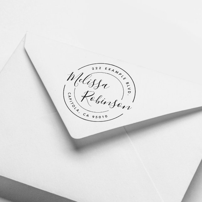 Carimbo De Borracha Crie seu próprio nome do script de endereço de dev (Criador carregado)