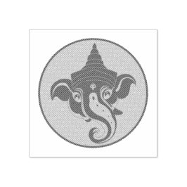 Carimbo De Borracha Crie seu próprio rosto de Ganesh
