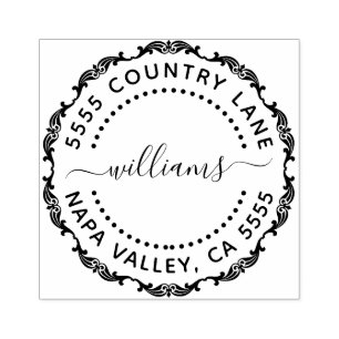 Carimbo De Borracha Crie seu próprio selo de borracha moderno