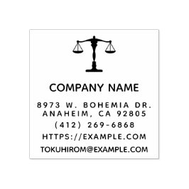 Carimbo De Borracha Crie sua própria empresa de advocacia